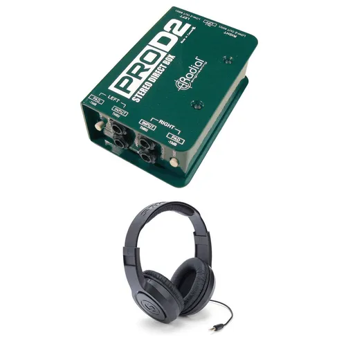 Radial Engineering ProD2 Passive Stereo DI Box Bundle – Stereo Direct Box