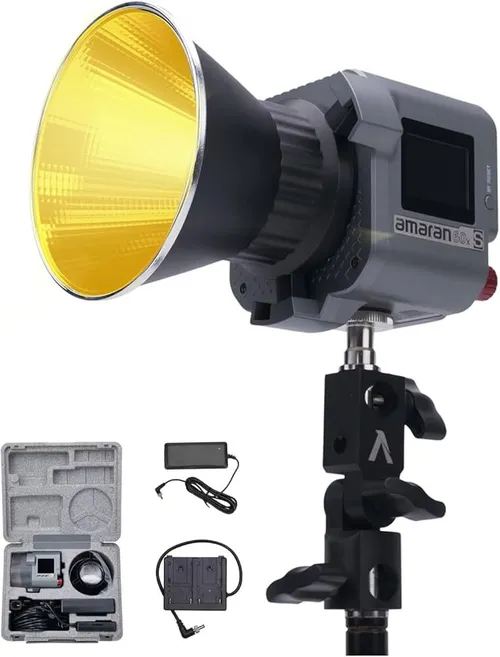 Aputure Amaran COB 60X S LED Video Light Bowens Mount,33,300 lux
