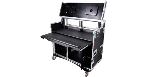 Full traveling Rack +Monitor(Asus Proart 4K 27' ) Fully Loaded and powered