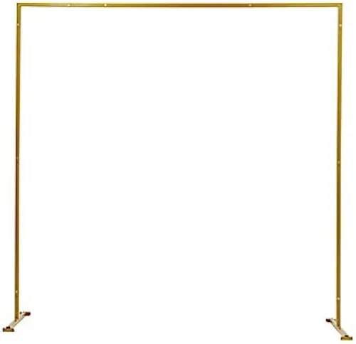 Golden backdrop stand