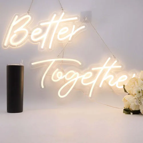 Better Together Light Up Sign