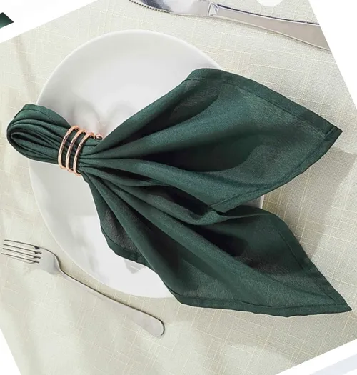 Dinner Napkins Hunter Green