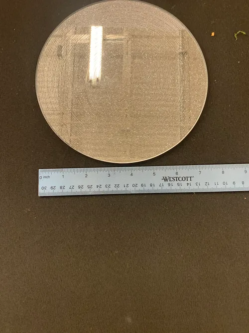 Glitter Mirror Centerpiece