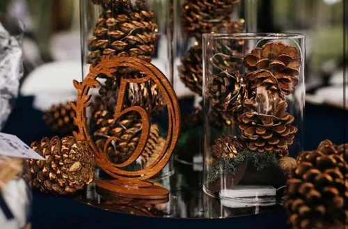 Wooden Table Numbers 1-20