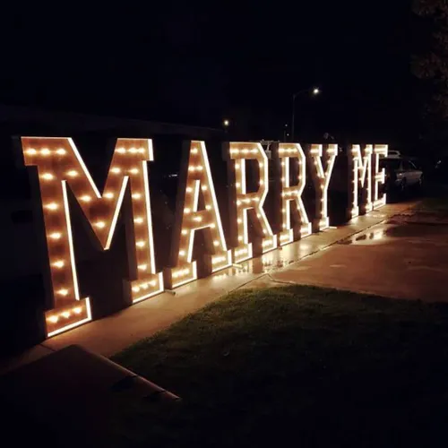 4ft Marry Me Marquee