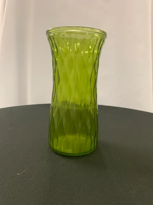 Vibrant green vase 