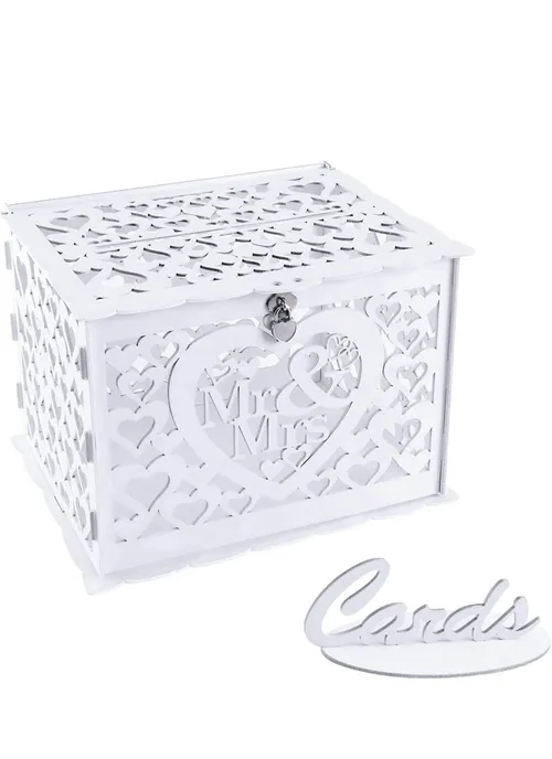 Card Box White