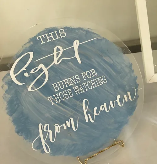 Acrylic Sign - Heaven
