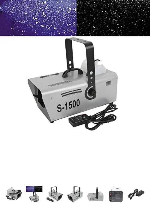 1500 Watt Snow Machine 