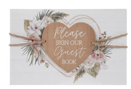 Boho Sign Our Guest Book