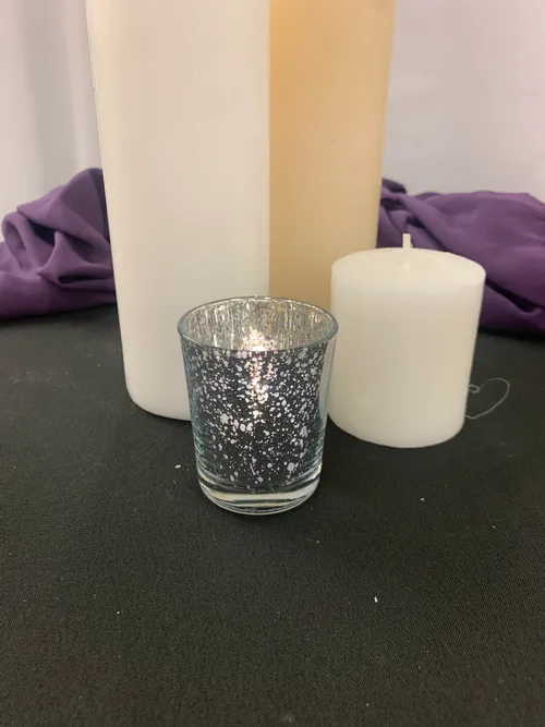 Mercury Tea Light Glass