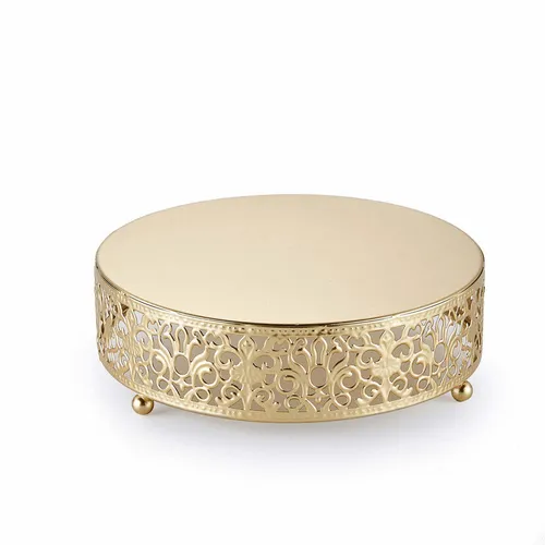 Gold Cake Stand 8”