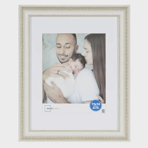 White and Gold 11x14