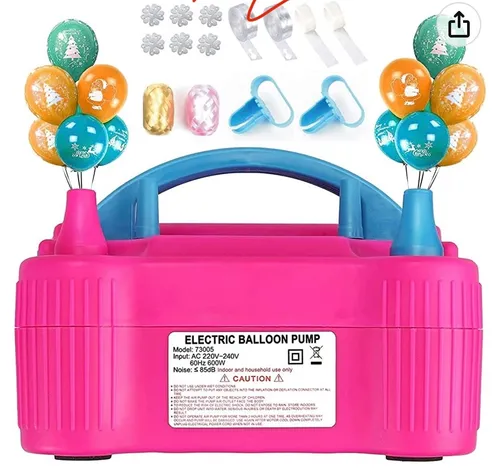 Electric air balloon pump