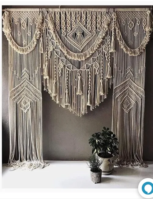Macrame Curtain 
