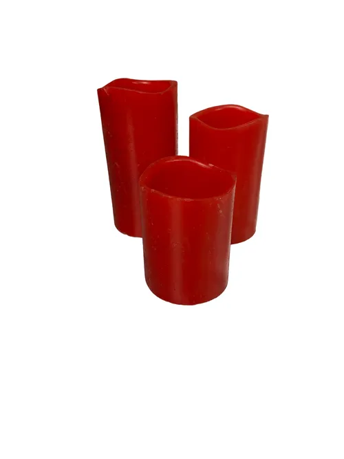 Red Faux Candle - Set