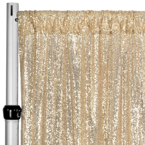 Champagne Drape - Sequin