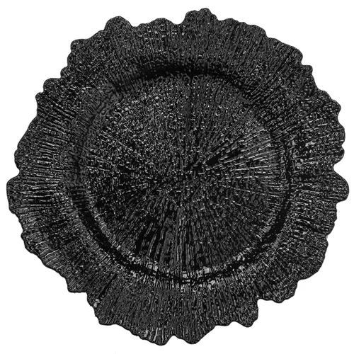 Black Reef Charger - Acrylic