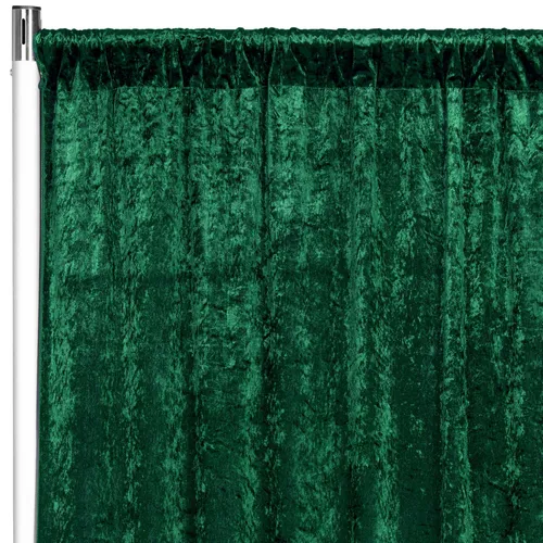 Hunter Green Drape - Velvet
