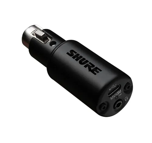 Shure MVX2U XLR to USB adapter