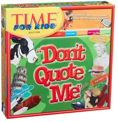 Don't Quote Me - For Kids Edition