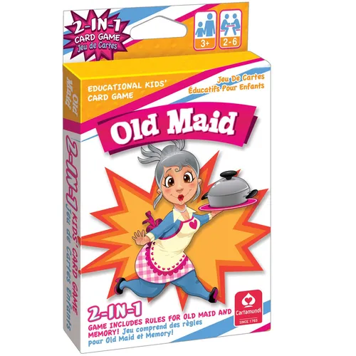 Old Maid - 2 In 1 Card Games