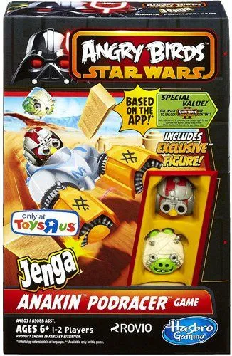 Angry Birds Star Wars Jenga Anakin Podracer