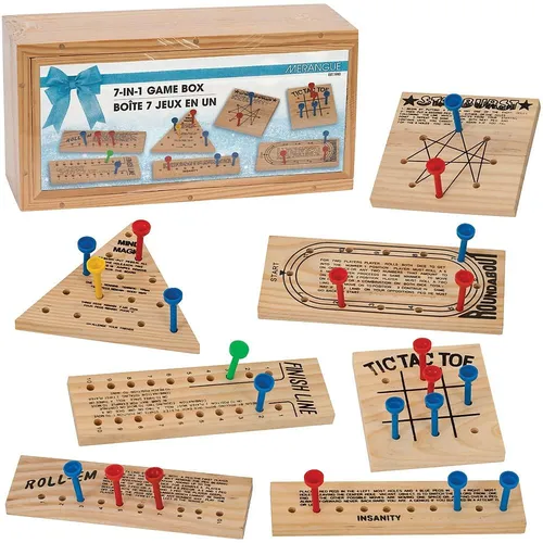 Merangue 7 In 1 Wood Games