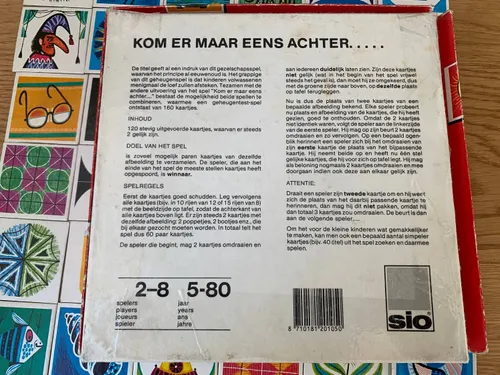 Kom er maar eens achter (Memory Game)