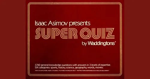 Isaac Asimov Super Quiz