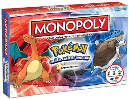  Monopoly: Pokémon Kanto Edition