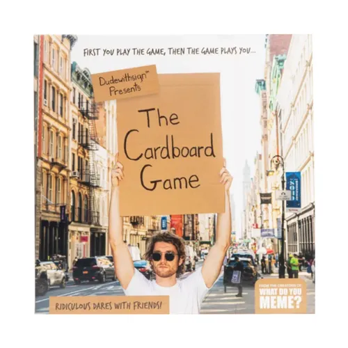 Dudewithsign Presents: The Cardboard Game