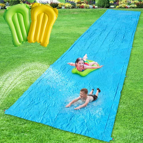 40FT GIANT BACKYARD SLIP & SLIDE PARTY TRACK