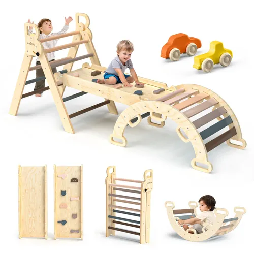 Wooden Climber Set