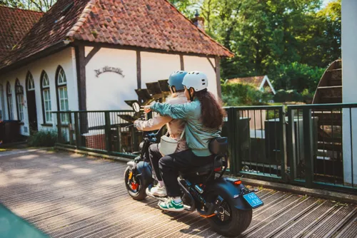 Bijrijder (achterop)