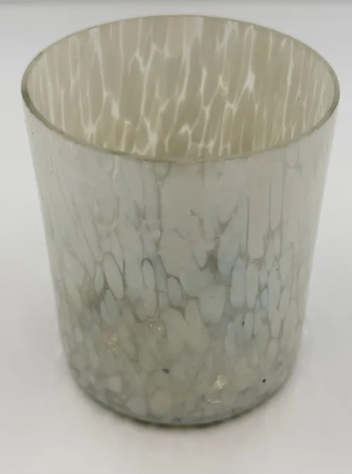 Glass White Tealight 