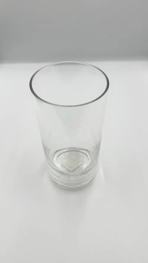 Clear Cylinder Vase (Thin Rim)