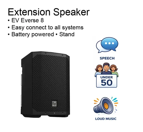 Extension Speaker EV8