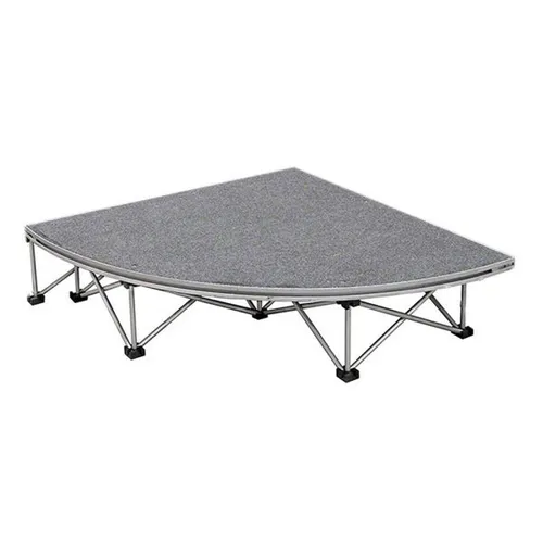 Stage half round end