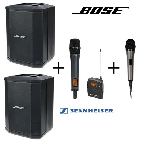 Bose S1 x 2 + Wireless Mic Package