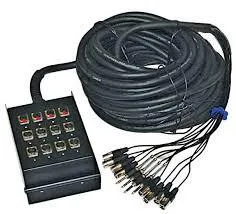 16 channel (+4 returns) 20m multicore