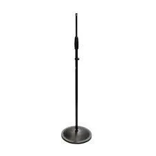 Round Base Microphone Stand Straight