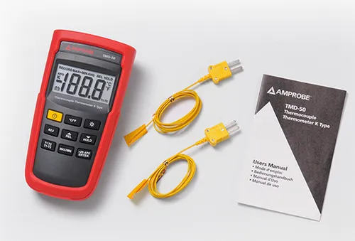 Amprobe - TMD-50 Thermocouple Thermometer K-type