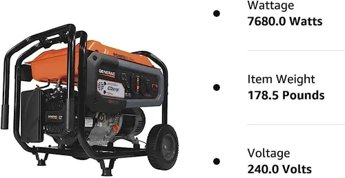 6500 watts generator