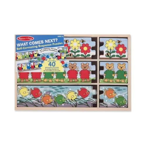 Melissa And Doug Self Correcting Sequencing Puzzle