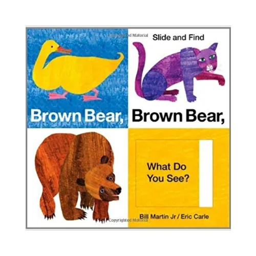 Brown Bear, Brown Bear, What Do You See? Slide and Find (Board Book)