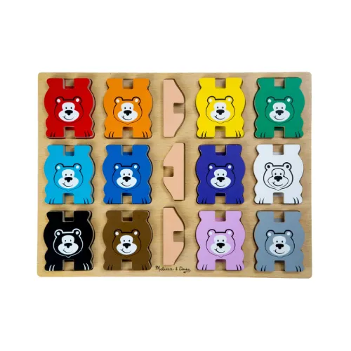 Melissa and Doug Chunky Stacking Puzzle