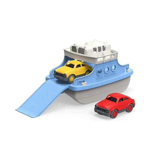 Green Toys Ferry Boat & Mini Cars