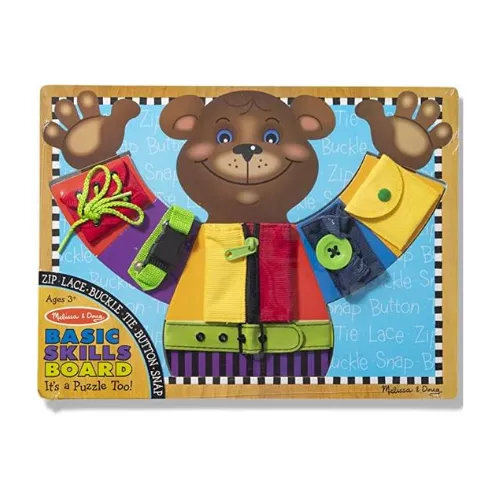 Melissa & Doug Basic Skills Puzzle Board