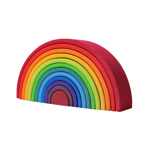 X-Large Giant 12-Piece Rainbow Stacker